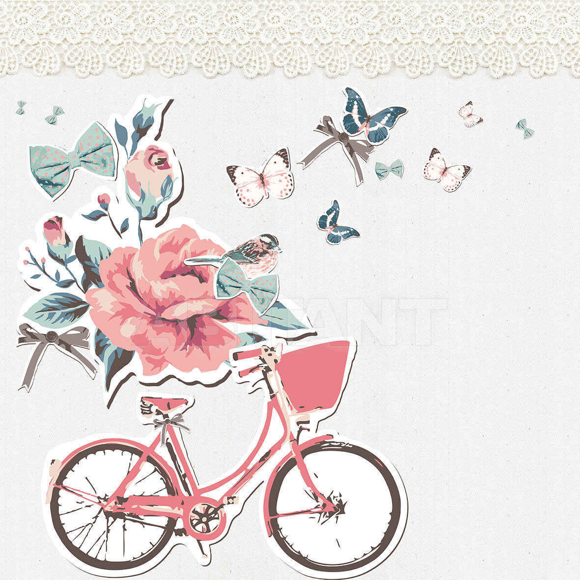 Paper wallpaper VICTORIA 15027 1A price on request Buy Paper wallpaper VICTORIA LondonArt - Grafika S.r.l. KIDS 15B 15027 1A