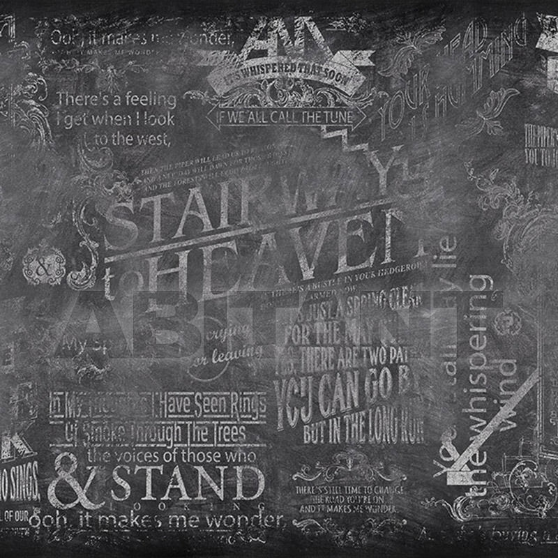 Buy Paper wallpaper Back In Black LondonArt - Grafika S.r.l.  ICON 14 14068 1B