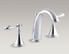 Wash basin mixer Finial Traditional K-310-4M-BN Silver Wash basin mixer Finial Traditional Kohler 2015 K-310-4M-BN Contemporary / Modern