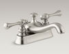 Wash basin mixer Revival K-16100-4A-PB Gold Wash basin mixer Revival Kohler 2015 K-16100-4A-PB Classical / Historical