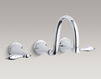 Wall mixer  Finial Traditional Kohler 2015 K-T343-4M-BV Classical / Historical 