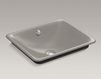Countertop wash basin Iron Plains Kohler 2015 K-5400-P5-G9 Contemporary / Modern