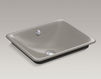 Countertop wash basin Iron Plains K-5400-P5-K4 Dark gray Countertop wash basin Iron Plains Kohler 2015 K-5400-P5-K4 Contemporary / Modern