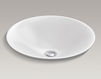 Countertop wash basin Carillon K-7806-K4 Gray Countertop wash basin Carillon Kohler 2015 K-7806-K4 Contemporary / Modern