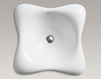 Countertop wash basin Dolce Vita Kohler 2015 K-2815-P5-KG Contemporary / Modern