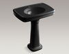 Wash basin with pedestal Bancroft Kohler 2015 K-2347-1-K4 Classical / Historical 