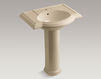 Wash basin with pedestal Devonshire Kohler 2015 K-2294-1-0 Classical / Historical 