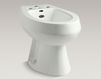 Floor mounted bidet San Tropez K-4854-47 Ivory Floor mounted bidet San Tropez Kohler 2015 K-4854-47 Contemporary / Modern