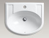 Countertop wash basin Devonshire K-2279-1-0 white Countertop wash basin Devonshire Kohler 2015 K-2279-1-0 Contemporary / Modern