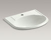 Countertop wash basin Devonshire K-2279-1-0 white Countertop wash basin Devonshire Kohler 2015 K-2279-1-0 Contemporary / Modern