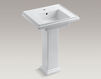 Wash basin with pedestal Tresham Kohler 2015 K-2844-1-33 Contemporary / Modern