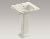 Wash basin with pedestal Tresham Kohler 2015 K-2844-1-7 Contemporary / Modern