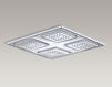 Ceiling mounted shower head WaterTile K-98740-SN Silver Ceiling mounted shower head WaterTile Kohler 2015 K-98740-SN Contemporary / Modern