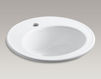 Countertop wash basin Brookline Kohler 2015 K-2202-1-7 Contemporary / Modern