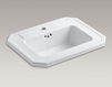 Countertop wash basin Kathryn K-2325-1-95 Gray Countertop wash basin Kathryn Kohler 2015 K-2325-1-95 Contemporary / Modern