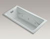 Hydromassage bathtub Tea-for-Two Kohler 2015 K-865-H2-58 Contemporary / Modern