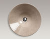 Countertop wash basin Conical Bell Kohler 2015 K-2200-7 Contemporary / Modern