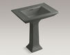 Wash basin with pedestal Memoirs K-2268-1-K4 Gray Wash basin with pedestal Memoirs Kohler 2015 K-2268-1-K4 Contemporary / Modern