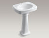 Wash basin with pedestal Bancroft Kohler 2015 K-2338-1-47 Contemporary / Modern