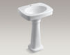 Wash basin with pedestal Bancroft K-2338-1-95 Gray Wash basin with pedestal Bancroft Kohler 2015 K-2338-1-95 Contemporary / Modern