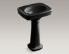 Wash basin with pedestal Bancroft Kohler 2015 K-2338-1-95 Contemporary / Modern