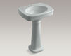 Wash basin with pedestal Bancroft Kohler 2015 K-2338-1-33 Contemporary / Modern