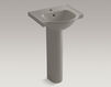 Wash basin with pedestal Veer K-5265-1-0 white Wash basin with pedestal Veer Kohler 2015 K-5265-1-0 Contemporary / Modern