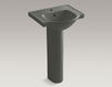 Wash basin with pedestal Veer Kohler 2015 K-5265-1-G9 Contemporary / Modern