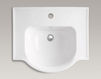 Wash basin with pedestal Veer Kohler 2015 K-5265-1-33 Contemporary / Modern