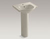 Wash basin with pedestal Veer Kohler 2015 K-5265-1-K4 Contemporary / Modern