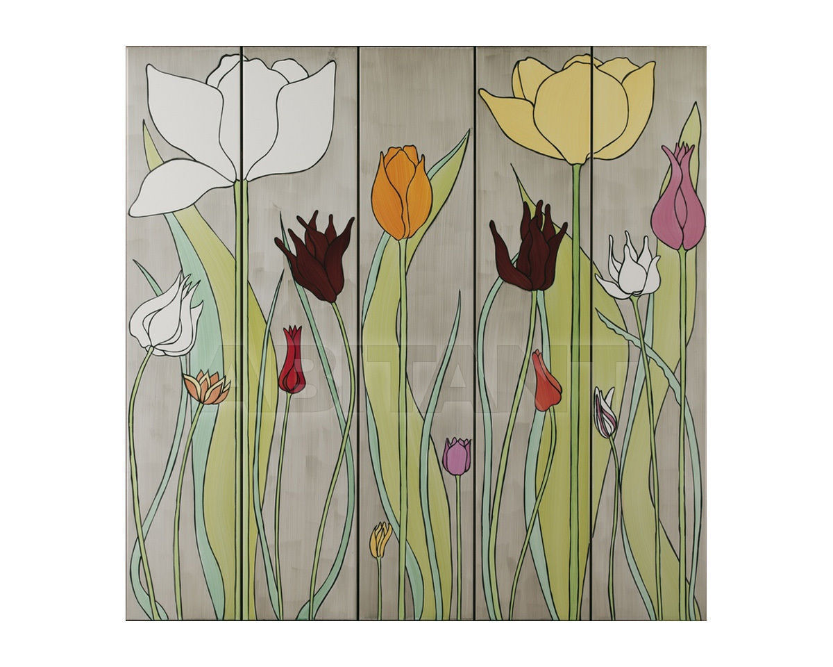 Wall tile TULIPANI 3 price on request Buy Wall tile Ceramica Bardelli DESIGN TULIPANI 3