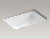 Built-in wash basin Ladena K-2214-G9 Light beige Built-in wash basin Ladena Kohler 2015 K-2214-G9 Contemporary / Modern