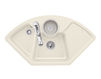Countertop wash basin SOLO CORNER Villeroy & Boch Kitchen 6708 01 KG Contemporary / Modern