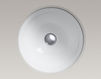 Built-in wash basin Compass K-2298-47 Ivory Built-in wash basin Compass Kohler 2015 K-2298-47 Contemporary / Modern