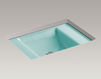 Built-in wash basin Ledges K-2838-KC Light blue Built-in wash basin Ledges Kohler 2015 K-2838-KC Contemporary / Modern