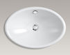 Countertop wash basin Iron Plains K-5403-W-FF Gray Countertop wash basin Iron Plains Kohler 2015 K-5403-W-FF Contemporary / Modern