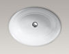 Built-in wash basin Garamond K-2832-KA brown Built-in wash basin Garamond Kohler 2015 K-2832-KA Contemporary / Modern
