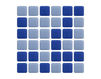 Mosaic Architeza Monpasie Cranberry 20x20 Contemporary / Modern