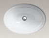 Built-in wash basin Serif K-2824-KA brown Built-in wash basin Serif Kohler 2015 K-2824-KA Contemporary / Modern