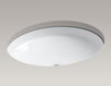 Built-in wash basin Canvas Kohler 2015 K-2874-G9 Contemporary / Modern