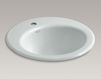 Countertop wash basin Radiant K-2917-1-0 white Countertop wash basin Radiant Kohler 2015 K-2917-1-0 Contemporary / Modern