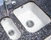 Countertop wash basin CISTERNA 45 Villeroy & Boch Kitchen 6704 02 TR Contemporary / Modern
