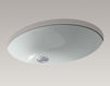 Built-in wash basin Caxton K-2211-0 white Built-in wash basin Caxton Kohler 2015 K-2211-0 Contemporary / Modern