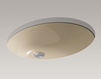 Built-in wash basin Caxton K-2211-G9 Light beige Built-in wash basin Caxton Kohler 2015 K-2211-G9 Contemporary / Modern