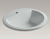 Countertop wash basin Bryant K-2714-1-96 Ivory Countertop wash basin Bryant Kohler 2015 K-2714-1-96 Contemporary / Modern