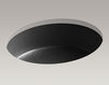 Built-in wash basin Verticyl K-2881-K4 Dark gray Built-in wash basin Verticyl Kohler 2015 K-2881-K4 Contemporary / Modern