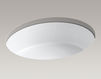 Built-in wash basin Verticyl K-2881-96 Ivory Built-in wash basin Verticyl Kohler 2015 K-2881-96 Contemporary / Modern