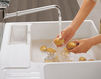 Built-in wash basin DOUBLE-BOWL SINK Villeroy & Boch Kitchen 6323 91 R1 Contemporary / Modern