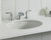 Built-in wash basin Caxton K-2205-0 white Built-in wash basin Caxton Kohler 2015 K-2205-0 Contemporary / Modern