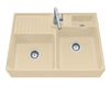 Built-in wash basin DOUBLE-BOWL SINK Villeroy & Boch Kitchen 6323 91 TR Contemporary / Modern